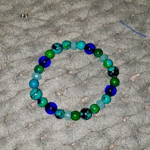 New not used semi precious stone bracelet